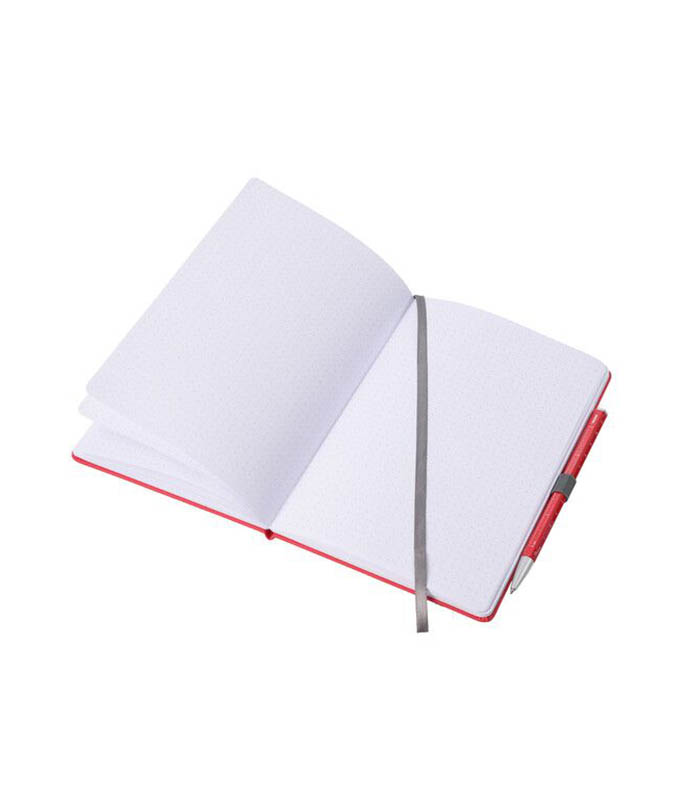 Troika Slimpad Σημειωματάριο A5 Με Στυλό Construction Basic NPP40/RD Είδη Γραφής
